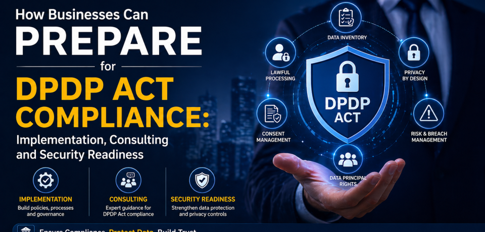 How businesses can prepare for DPDP Act compliance with implementation consulting and security readiness