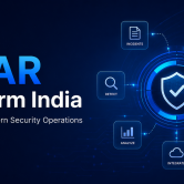 SOAR platform India dashboard showing automated SOC cybersecurity operations and threat response